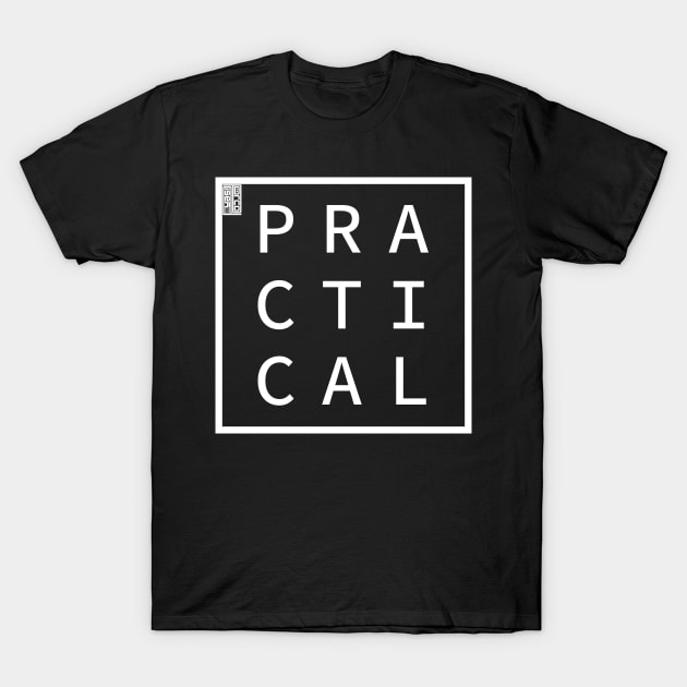 PRACTICAL Define Me Word Simple Classic Square Box T-Shirt by porcodiseno